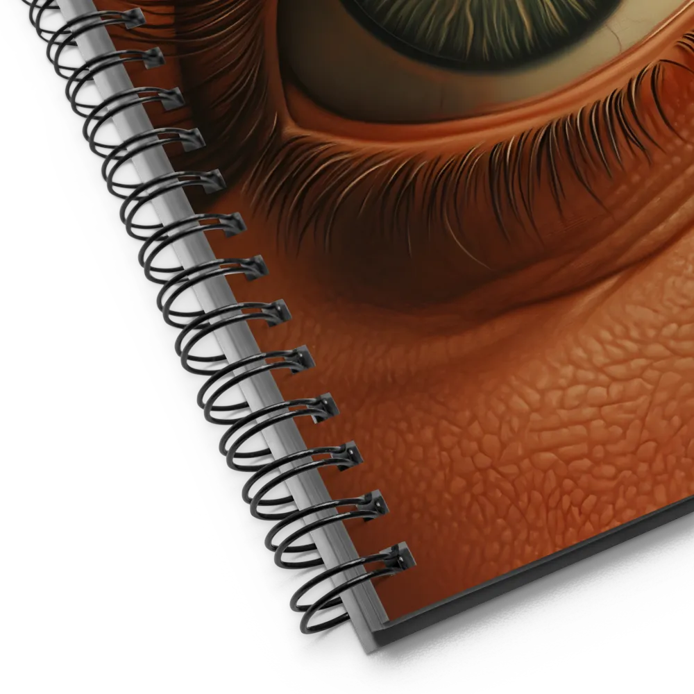 The Gaze of Anatomy | Spiral Notebook