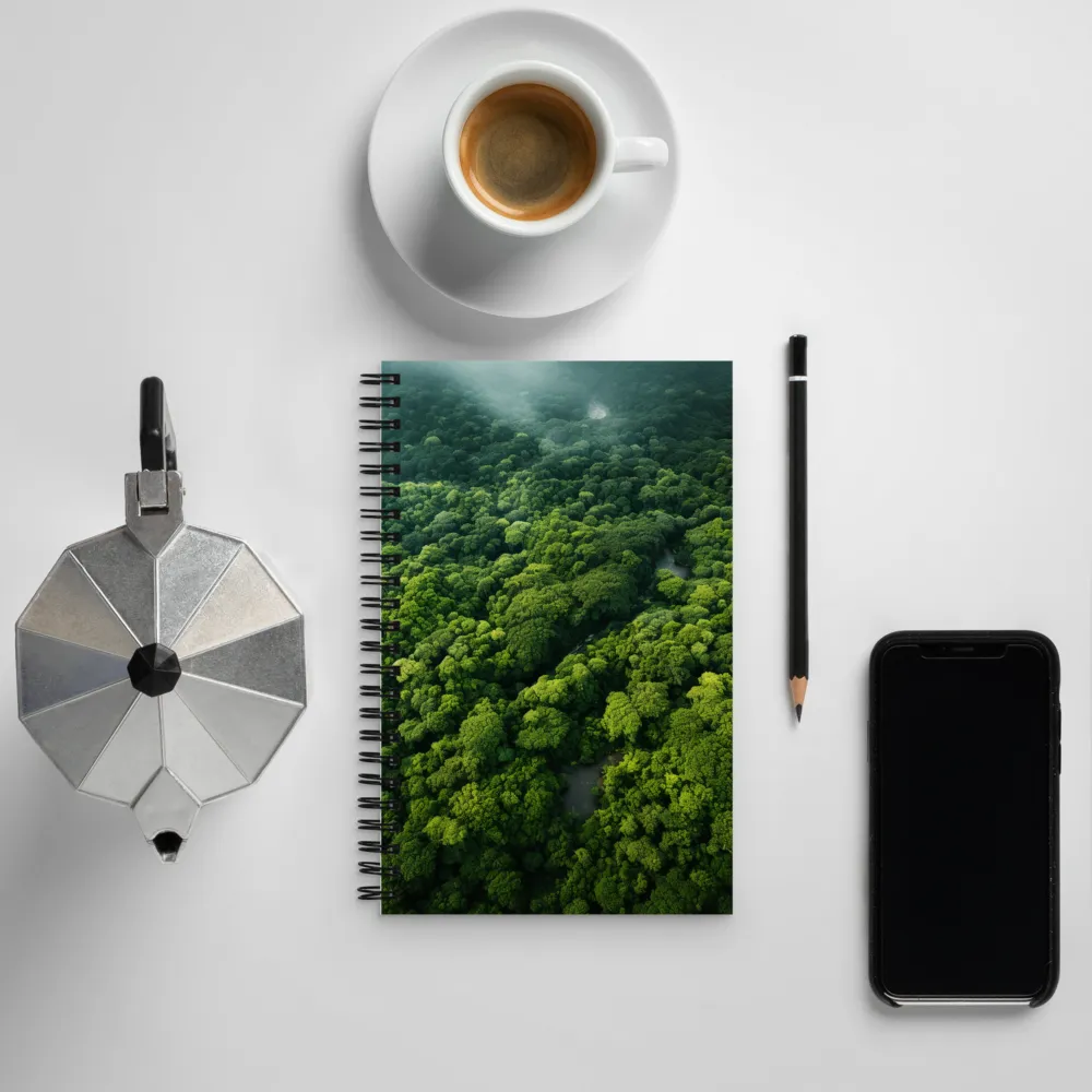 Emerald Canopy | Spiral Notebook