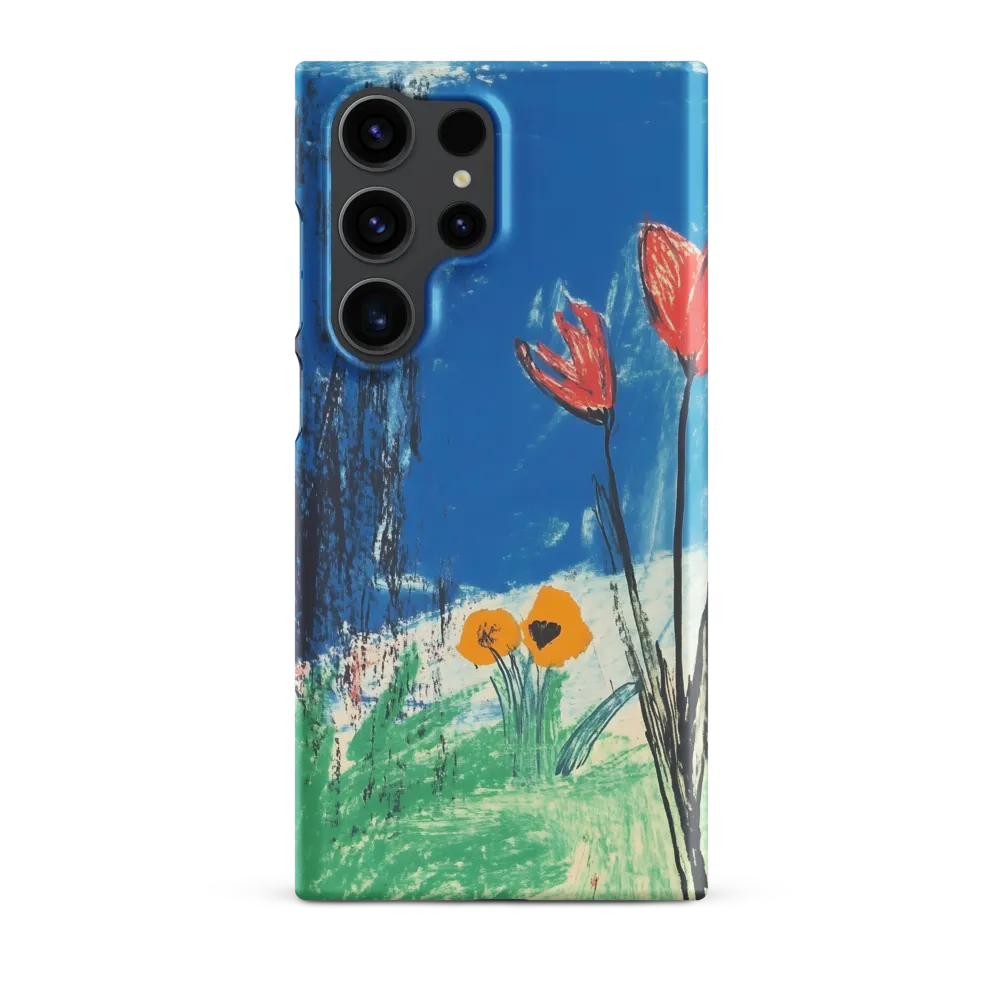 Joyful Blossoms in Blue