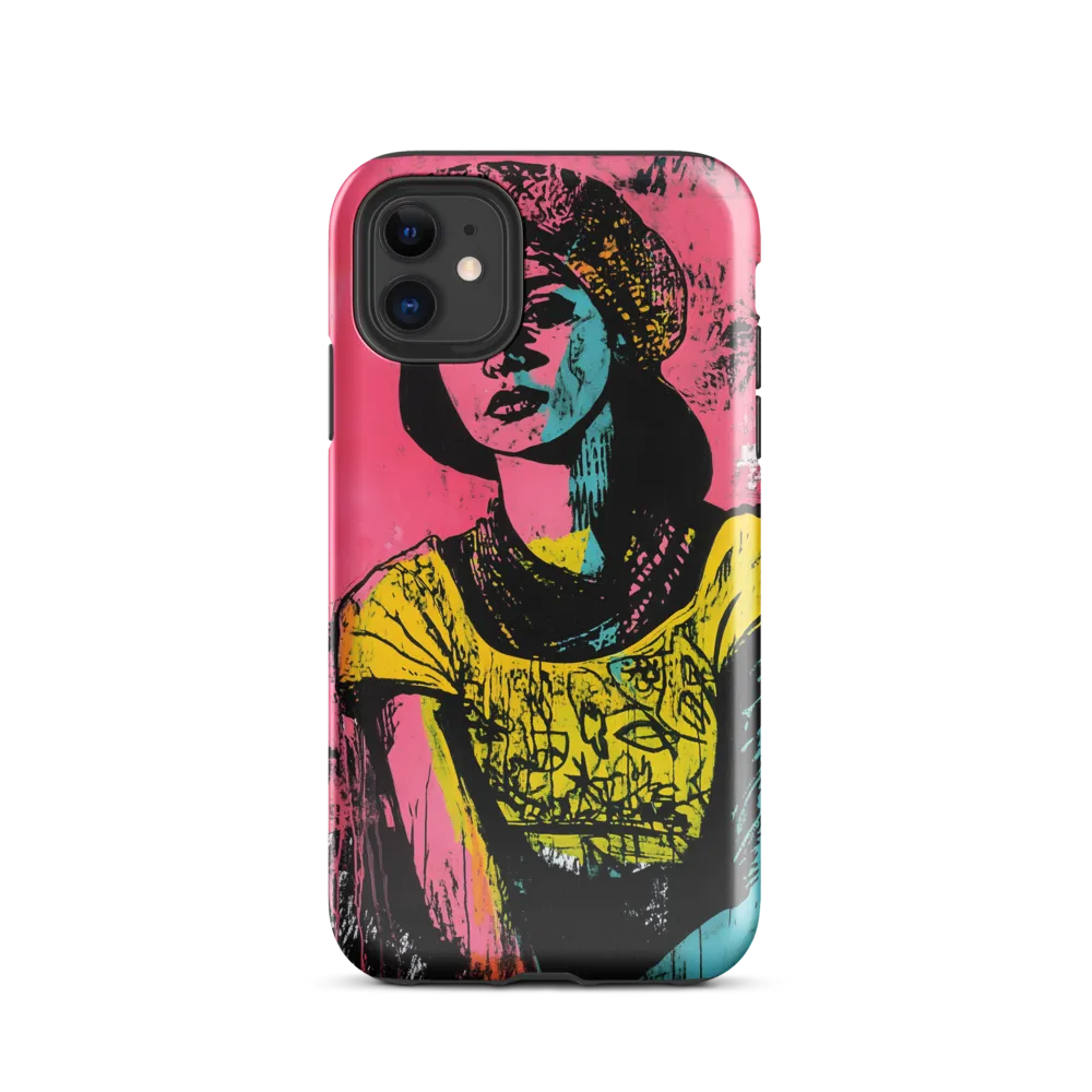 Urban Elegance: A Graffiti Portrait
