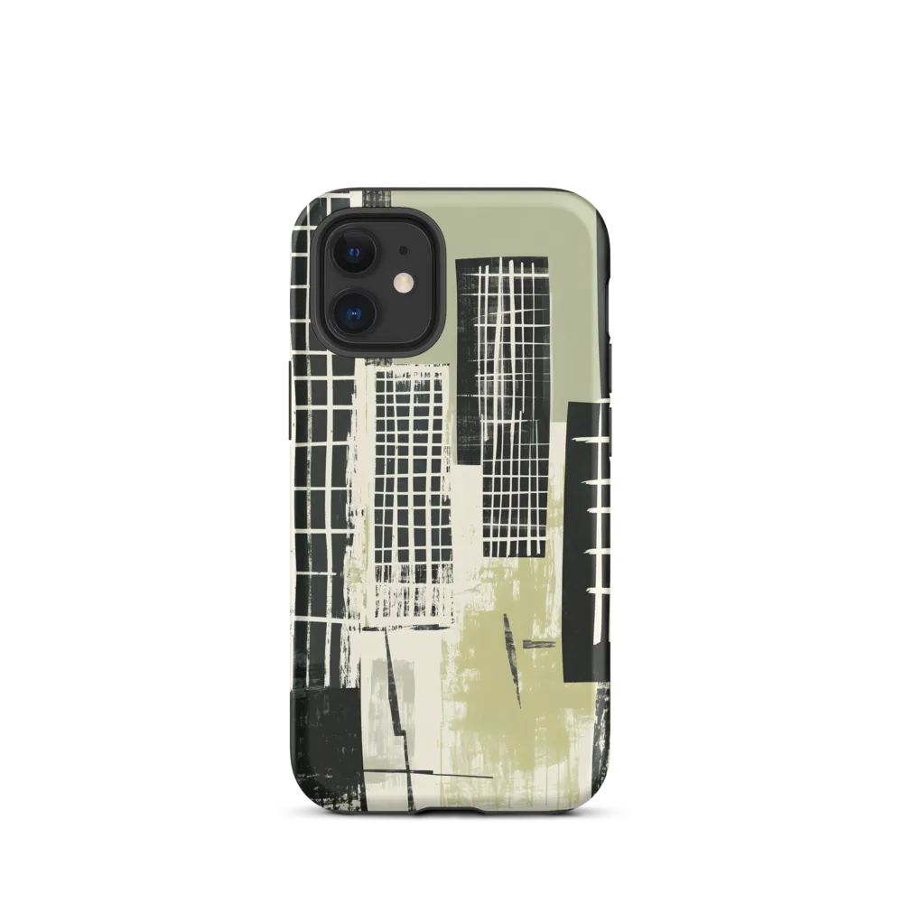 Urban Echoes | Phone Case |  12 mini | Tough Case | Matte