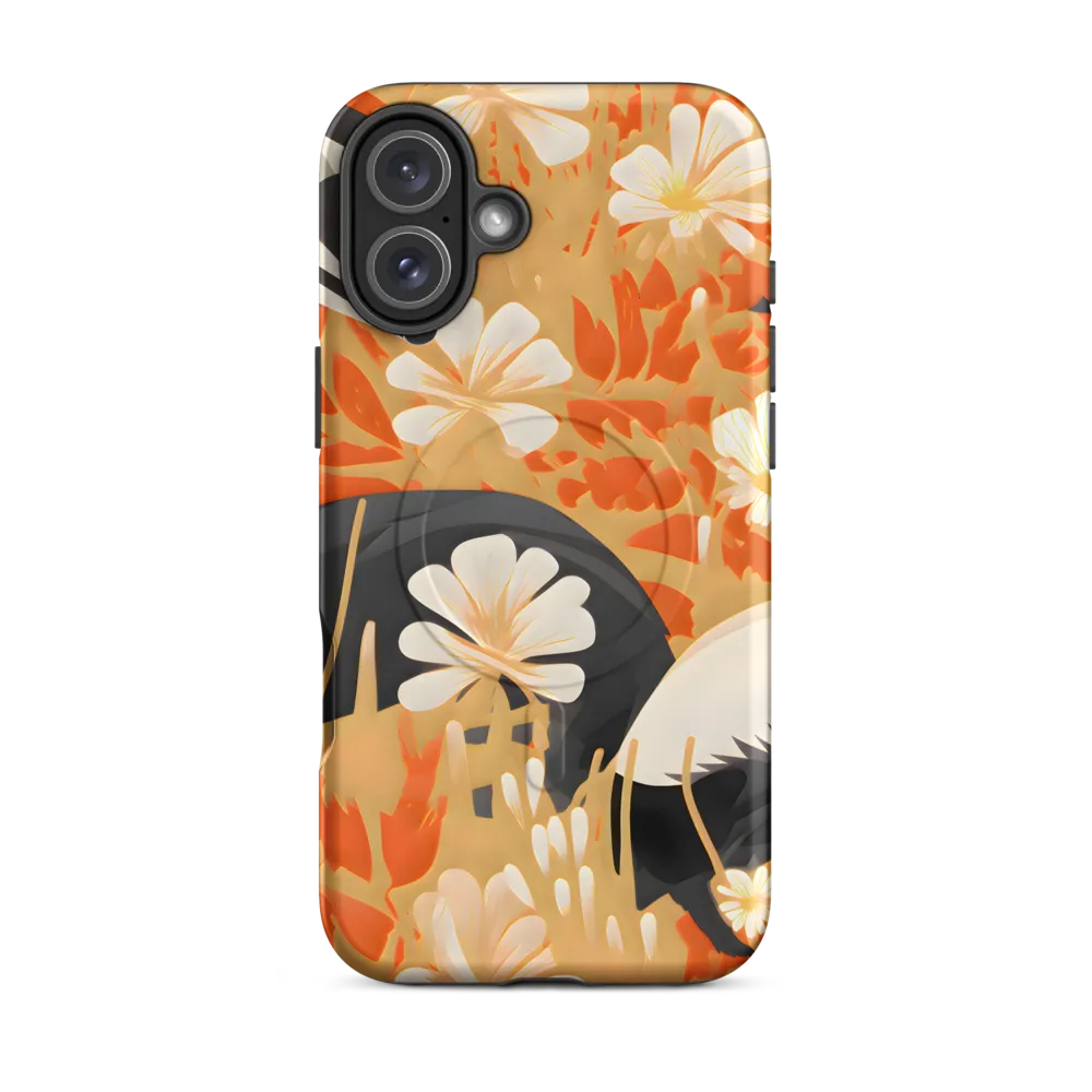 Whimsical Badgers in Bloom