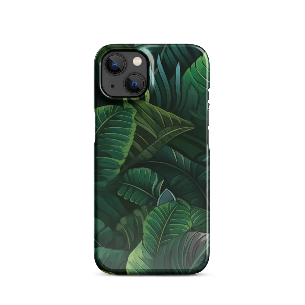 Lush Canopy: A Tropical Foliage Study
