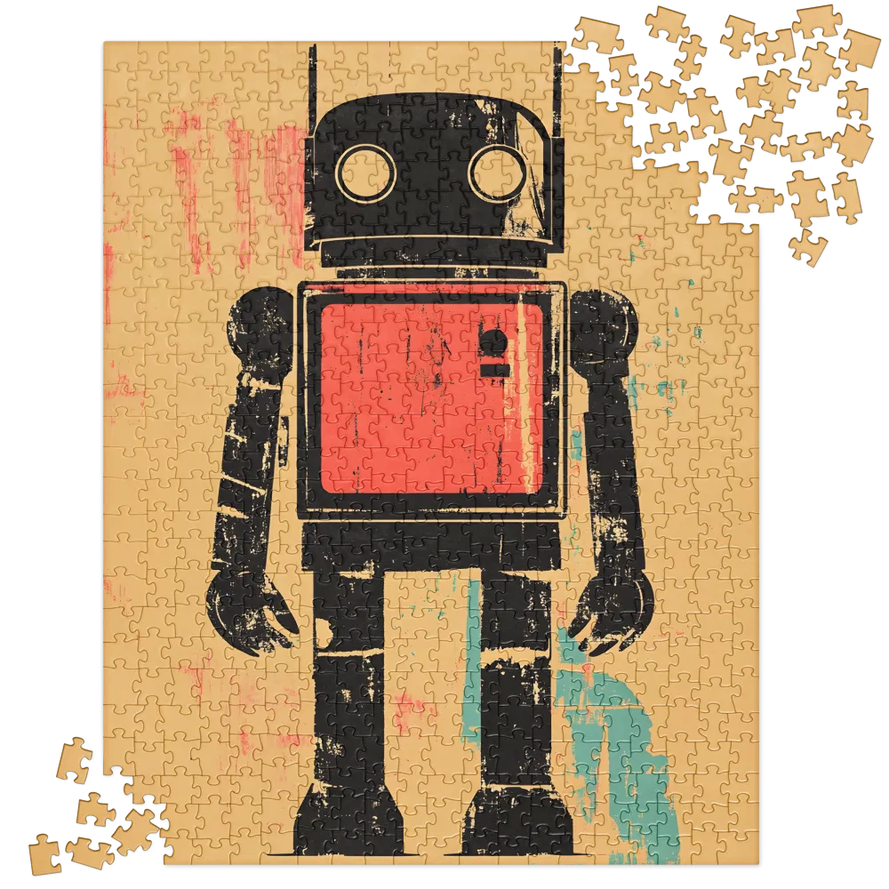 The Retro Robot | Jigsaw Puzzle | 520 pieces