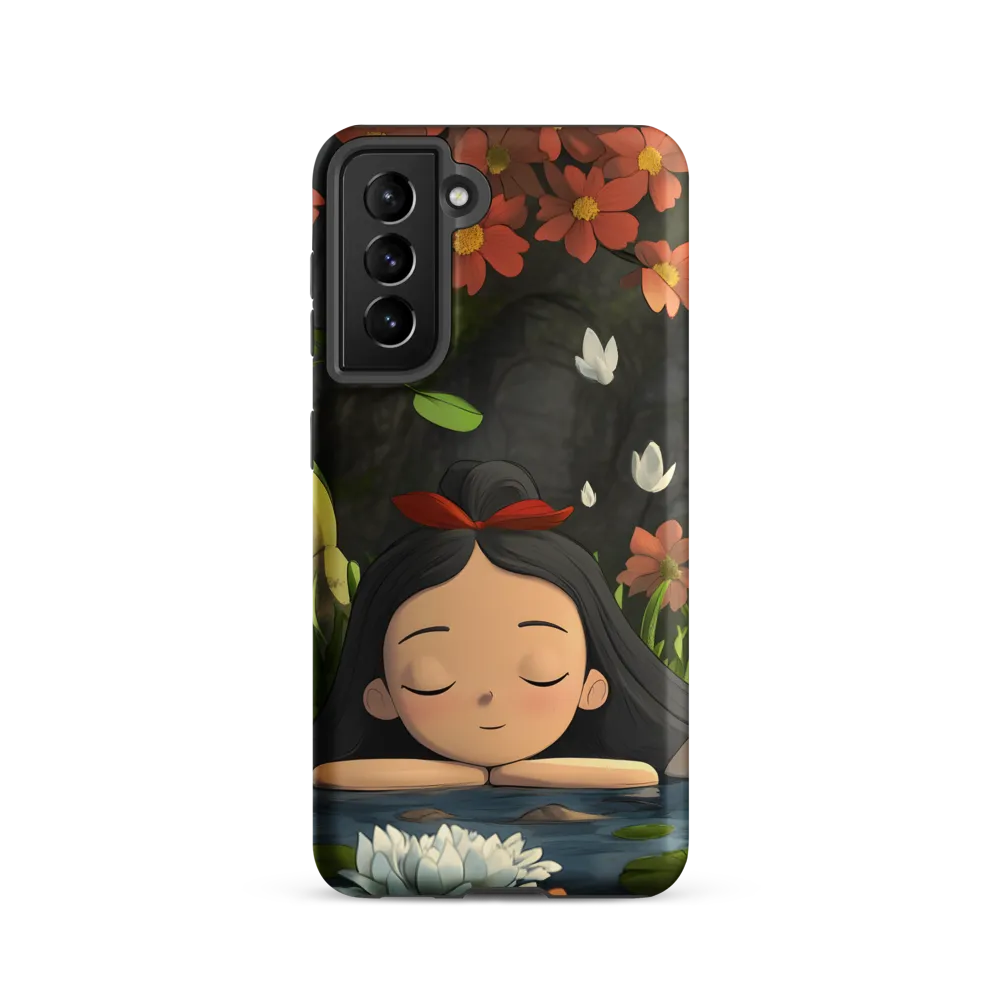 Tranquility by the Waterside | Phone Case |  S21 | Tough Case | Matte