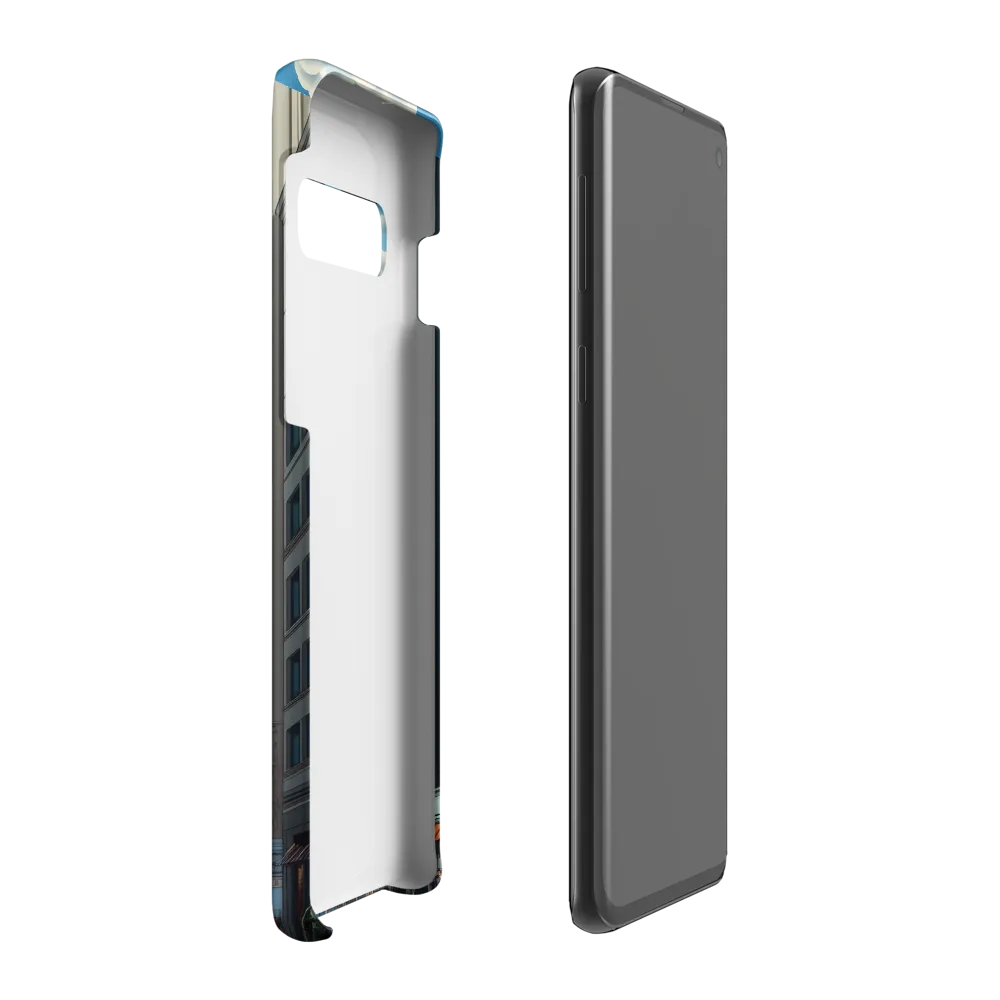 Futuristic Stroll through the Urban Skyline