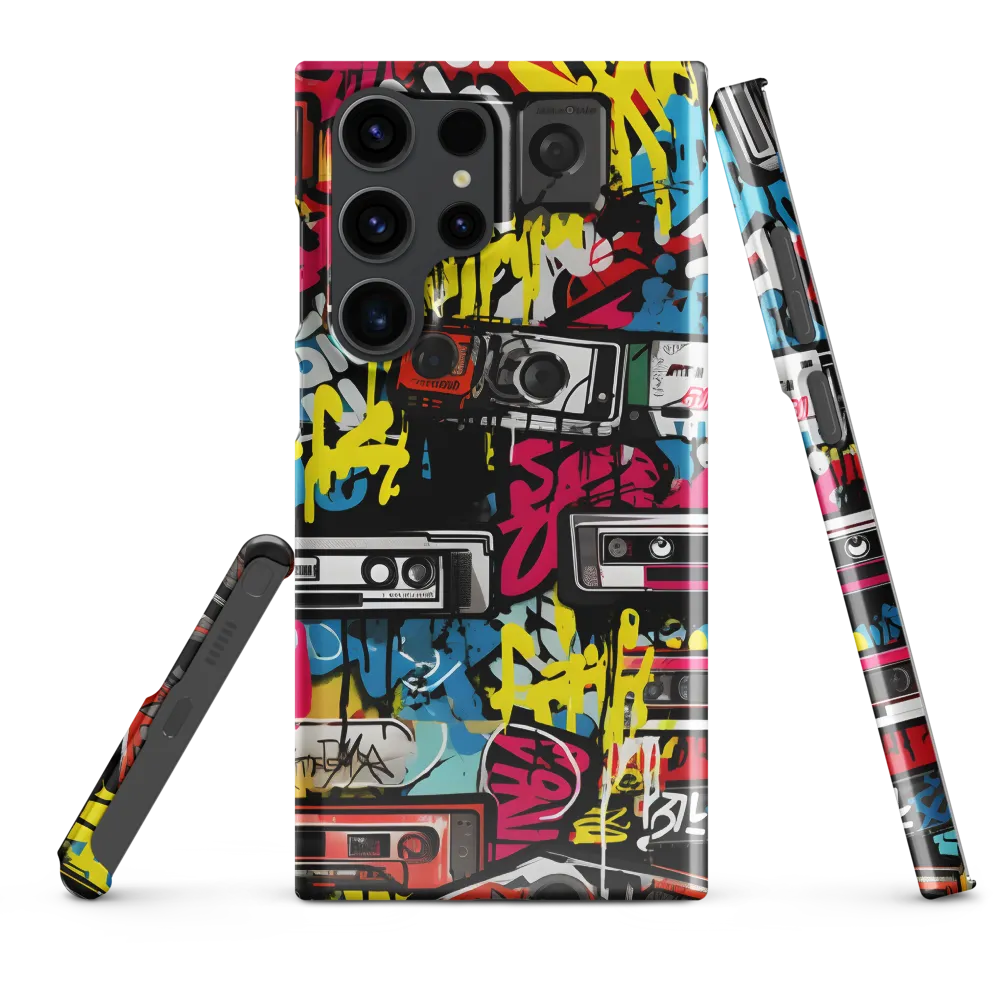 Urban Nostalgia: A Retro Cassette Explosion