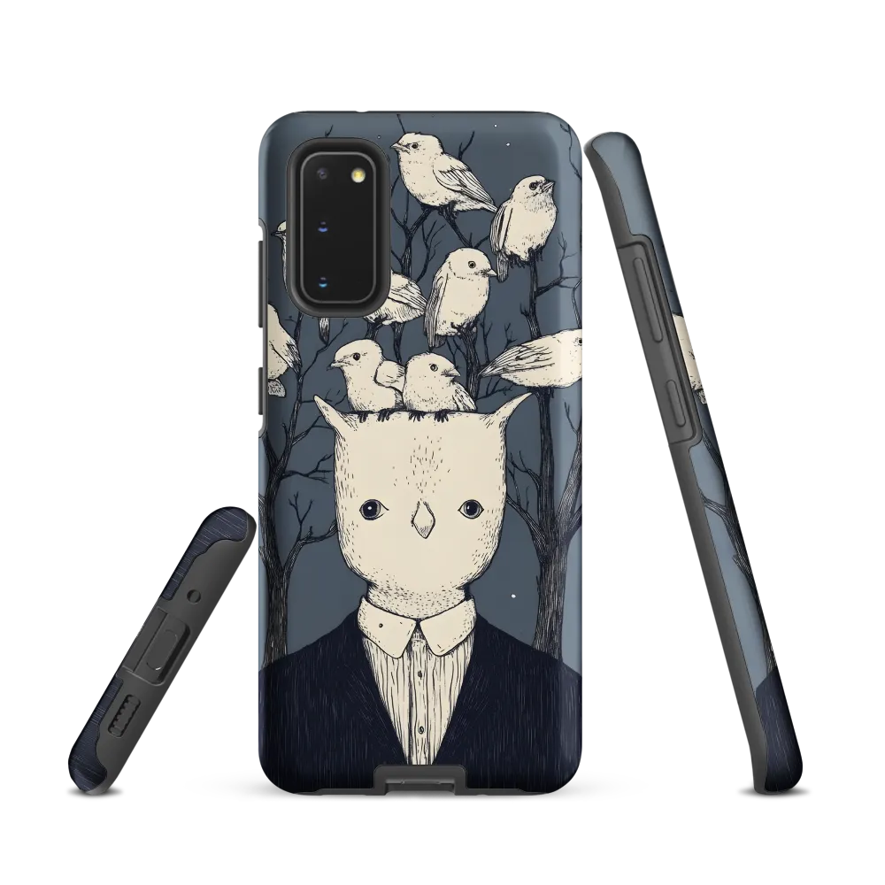 Whispers of the Avian Mind | Phone Case |  S20 | Tough Case | Matte