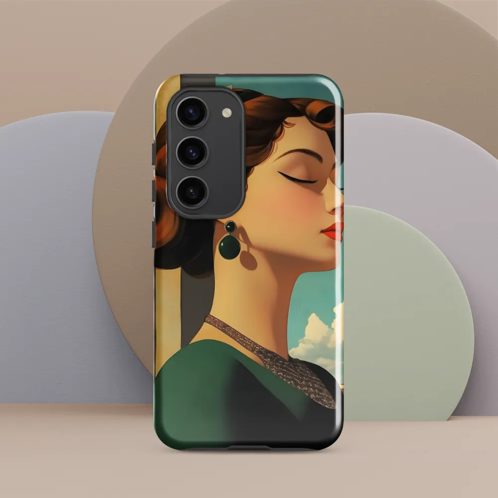 Elegance in Art Deco: A Portrait of Grace
