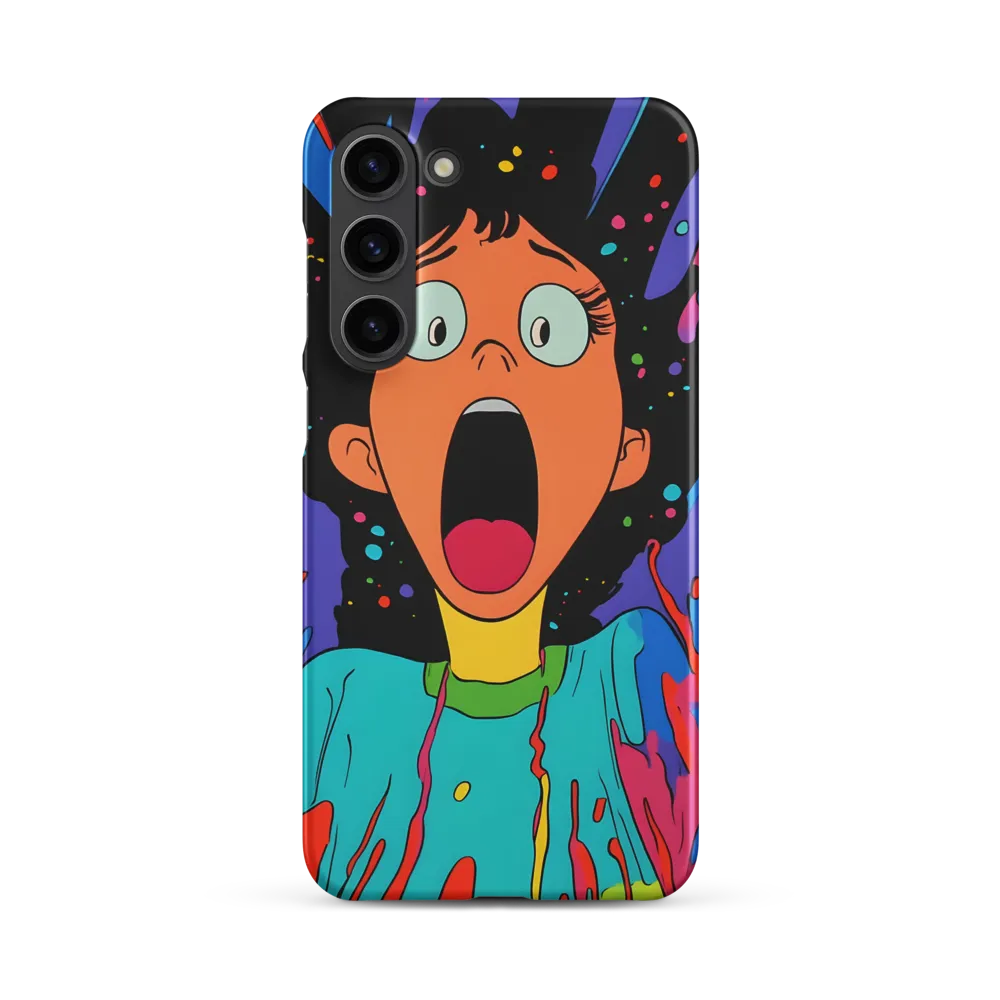 Eruption of Emotion | Phone Case |  S23 Plus | Snap Case | Matte