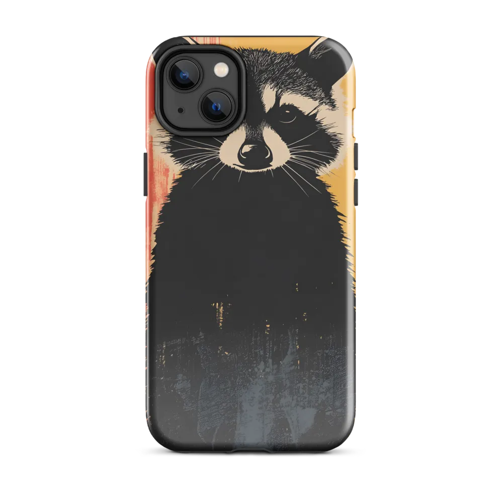 Whimsical Raccoon Portrait