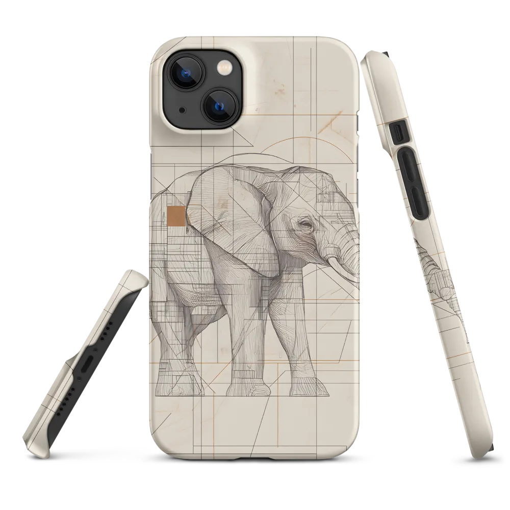 Geometric Elegance: The Steel Elephant