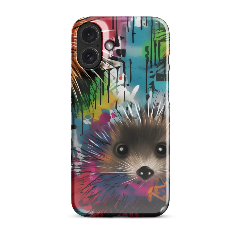 Whimsical Hedgehogs in a Kaleidoscopic Wonderland