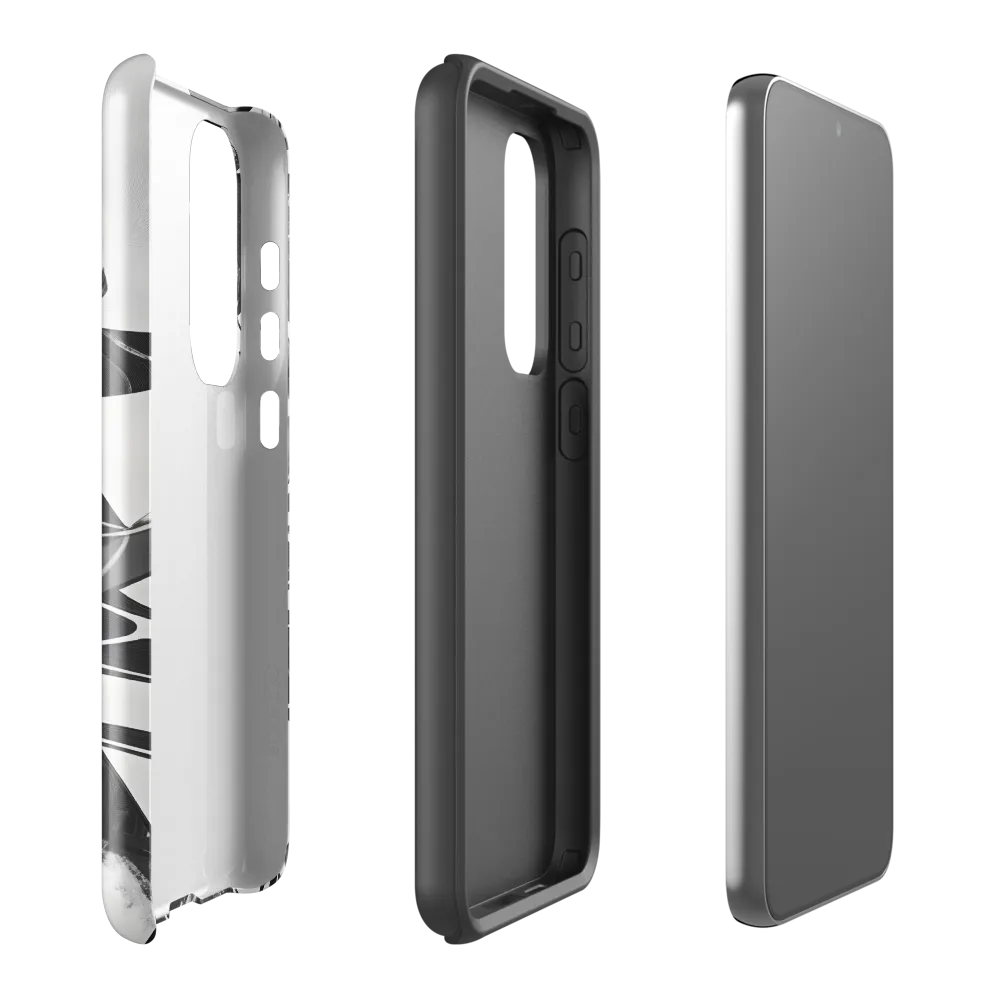 Fluid Grace: The Dance of Shadows | Phone Case |  S23 Plus | Tough Case | Glossy