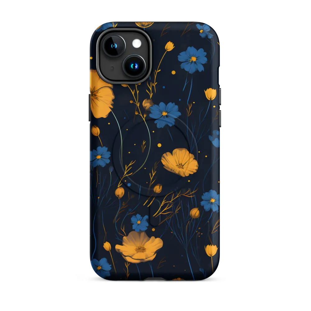 Nocturnal Blossoms | Phone Case |  15 Plus | MagSafe® Tough Case | Matte