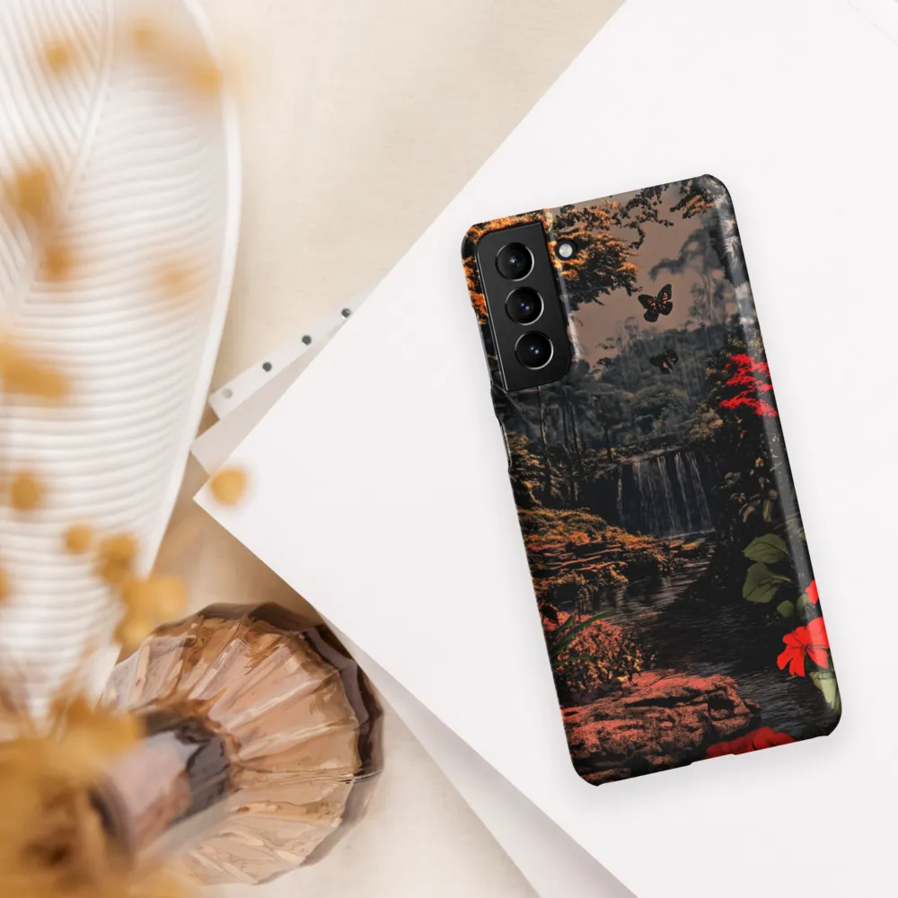 Whispers of the Waterfall | Phone Case |  S21 Plus | Snap Case | Matte