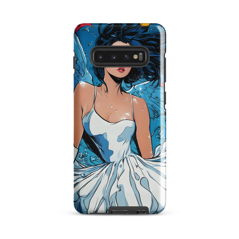 Ethereal Elegance Underwater | Phone Case |  S10 Plus | Tough Case | Glossy