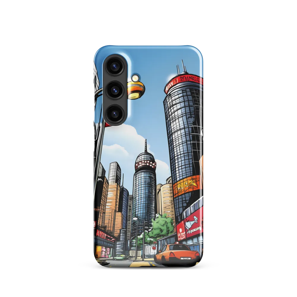 Urban Pulse: A Comic Cityscape