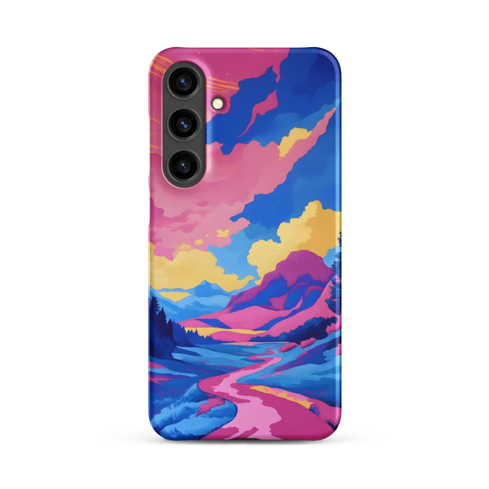 Dreamscape: The Serene River | Phone Case |  S24 Plus | Snap Case | Matte