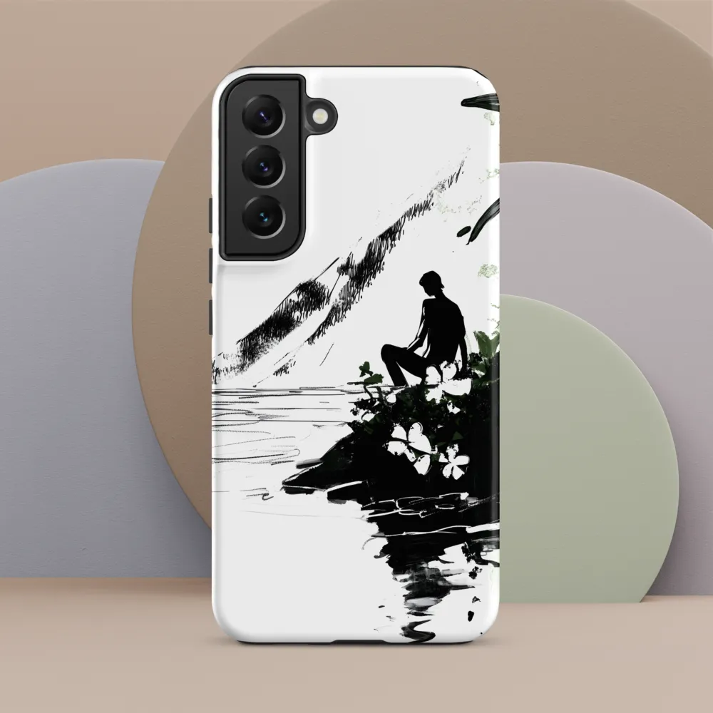 Contemplation by the Water | Phone Case |  S22 Plus | Tough Case | Matte