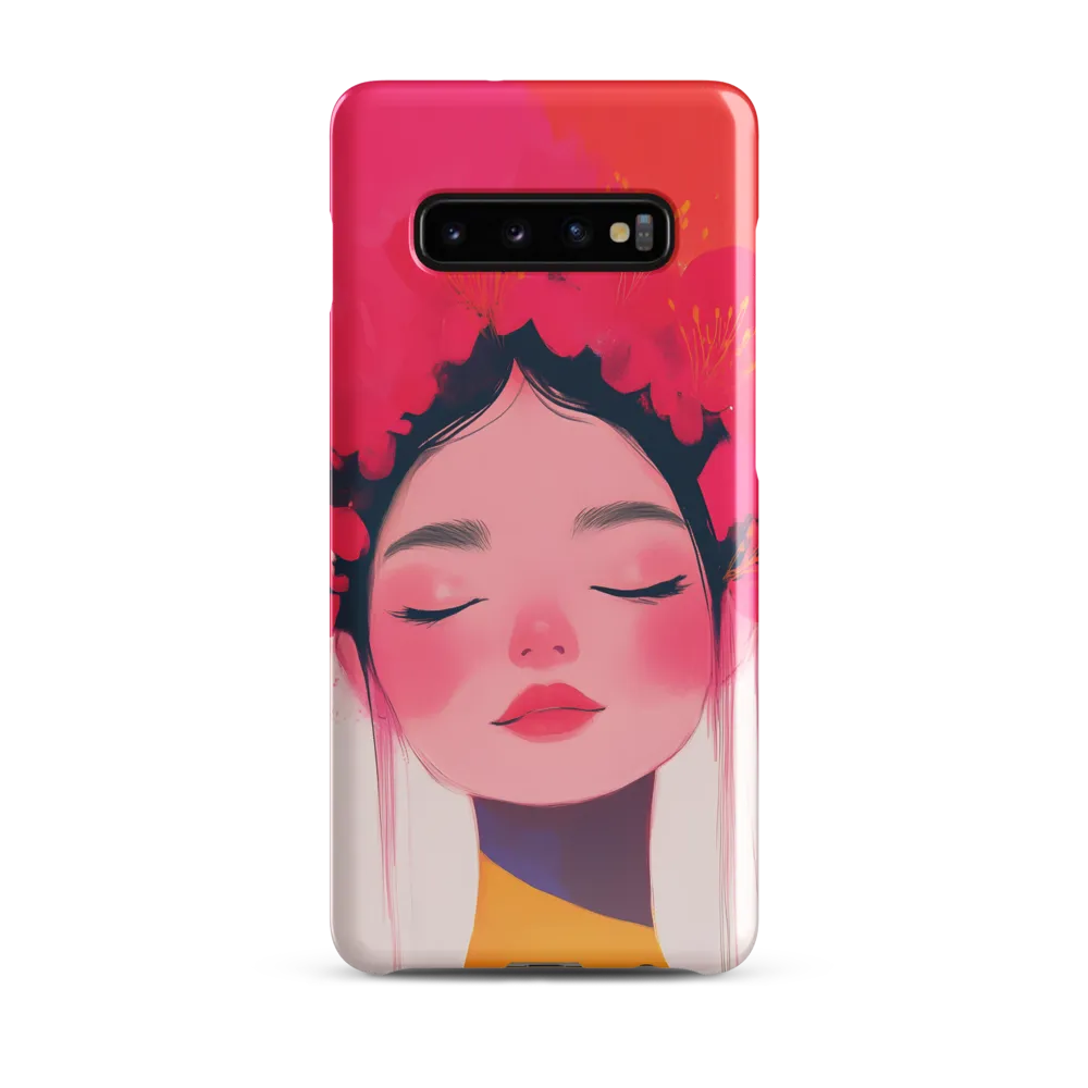 Serenity in Bloom | Phone Case |  S10 Plus | Snap Case | Glossy