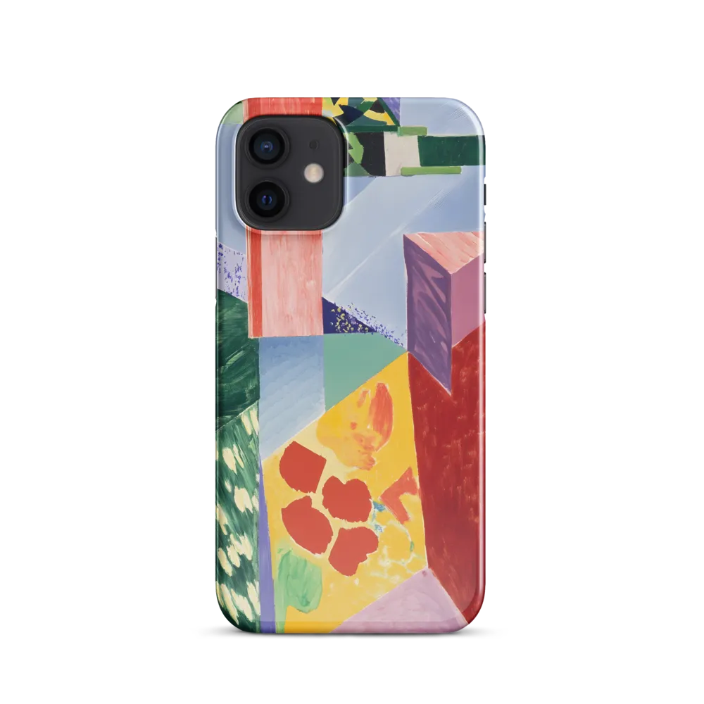 Interplay of Geometry and Color | Phone Case |  12 | Snap Case | Glossy