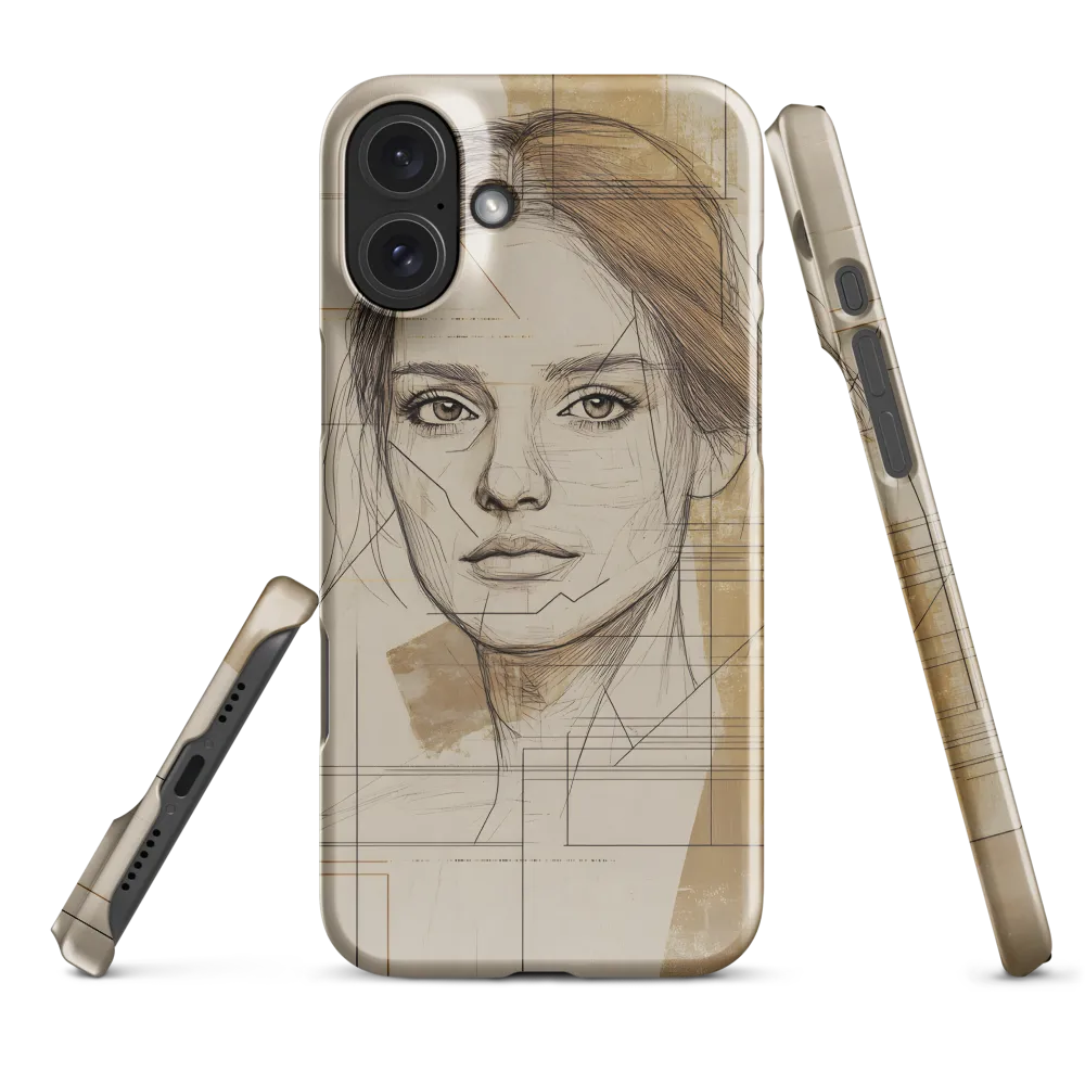 Geometric Elegance: A Modern Portrait