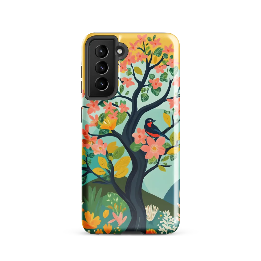 Spring Blossoms: A Serene Encounter