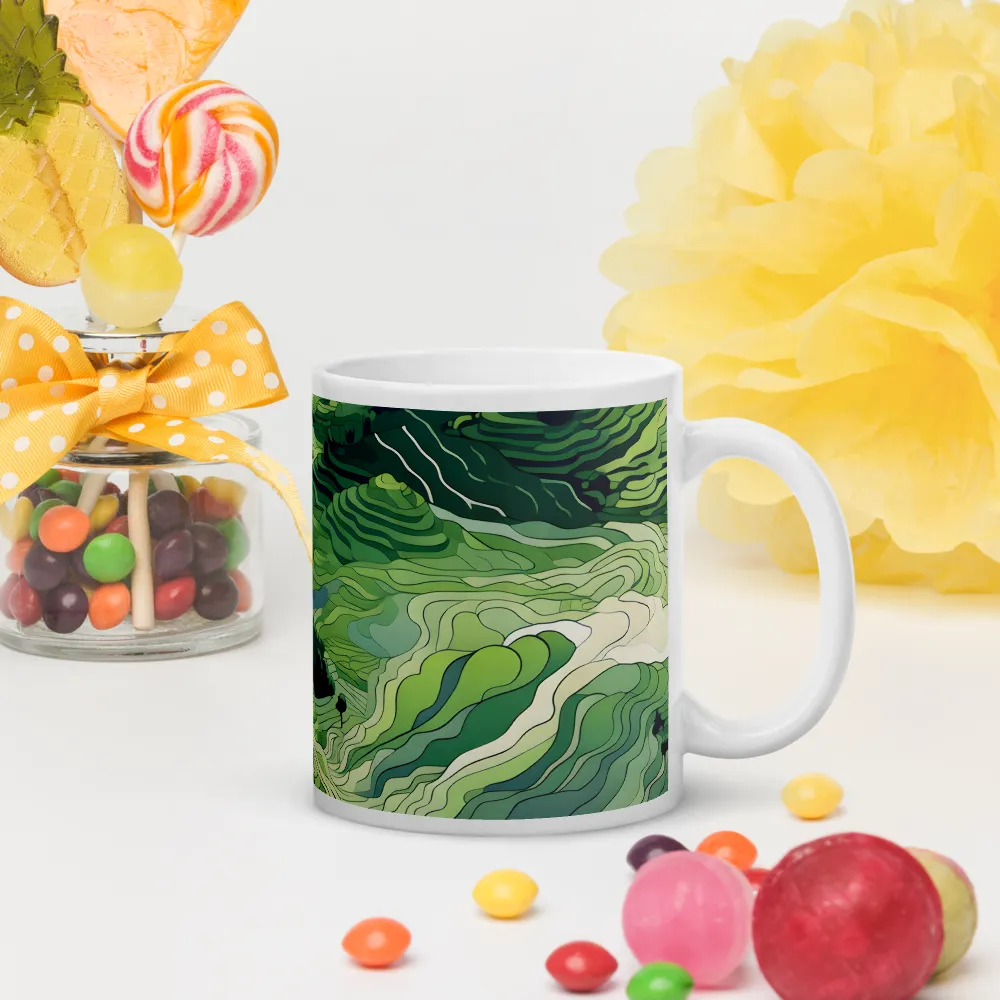 Harmony of the Lush Landscape | Mugs | Multiple Sizes & Colors