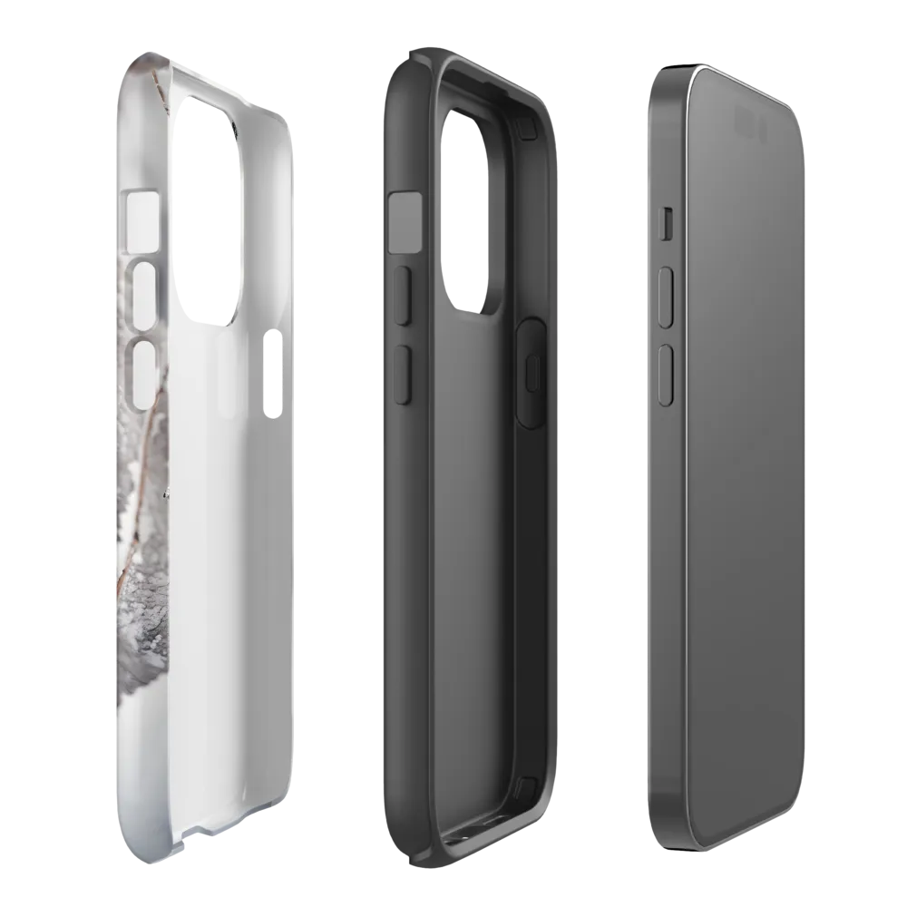 Whispers of Winter: The Lynx in Snow | Phone Case |  14 Pro | Tough Case | Matte