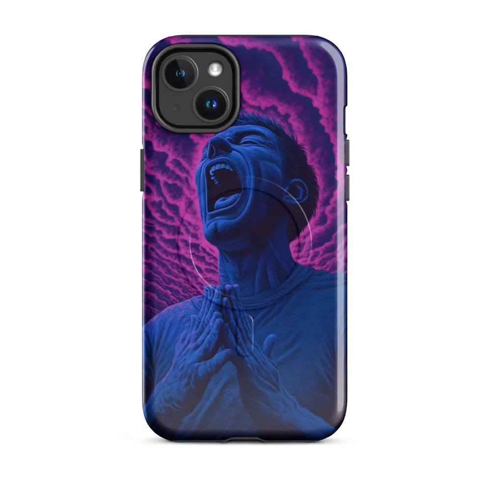 Screams of the Soul | Phone Case |  14 Plus | MagSafe® Tough Case | Glossy