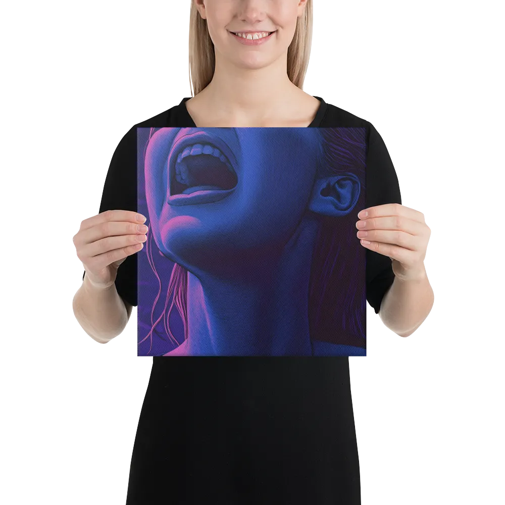 Echoes of Anguish | Canvas | 12″×12″