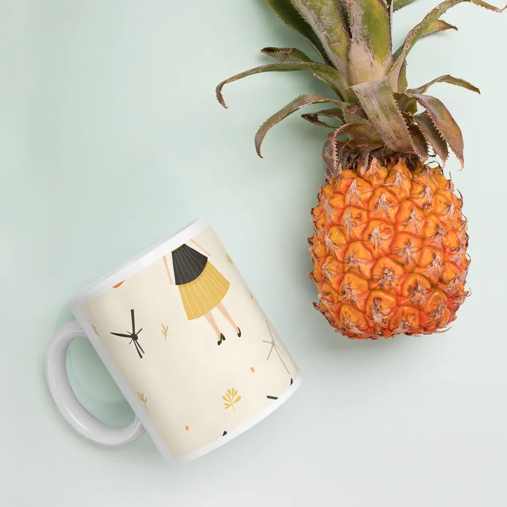 Whimsical Patterns of Nature and Femininity | Mugs | Multiple Sizes & Colors