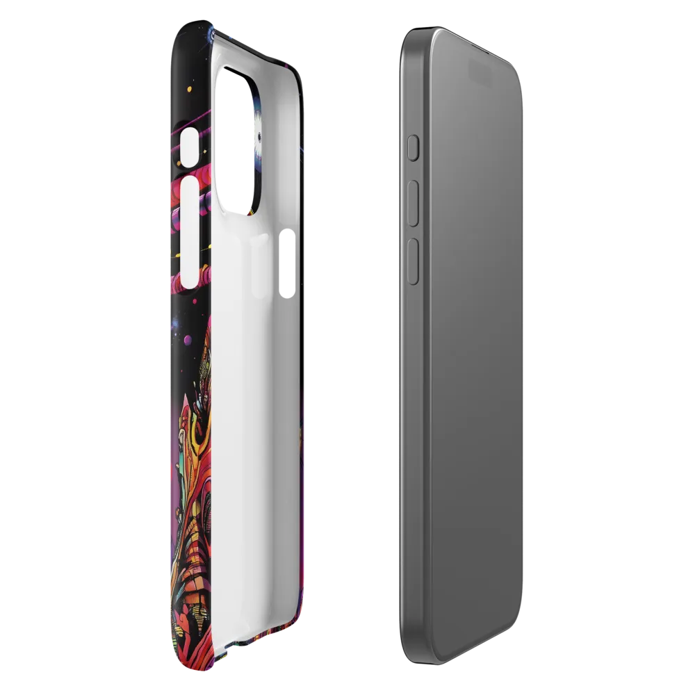 Cosmic Alien Odyssey | Phone Case |  15 Pro Max | Snap Case | Glossy