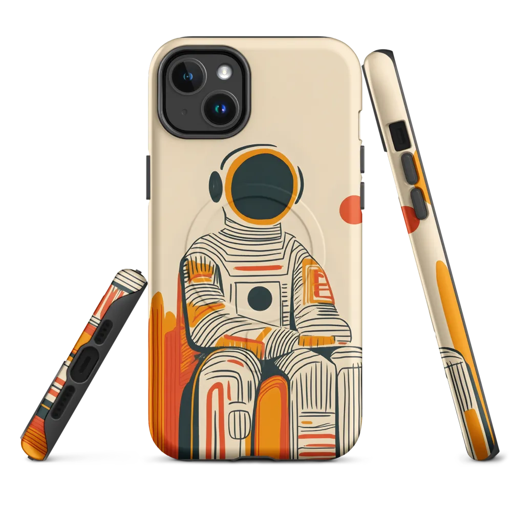 Contemplation of the Stars | Phone Case |  14 Plus | MagSafe® Tough Case | Matte