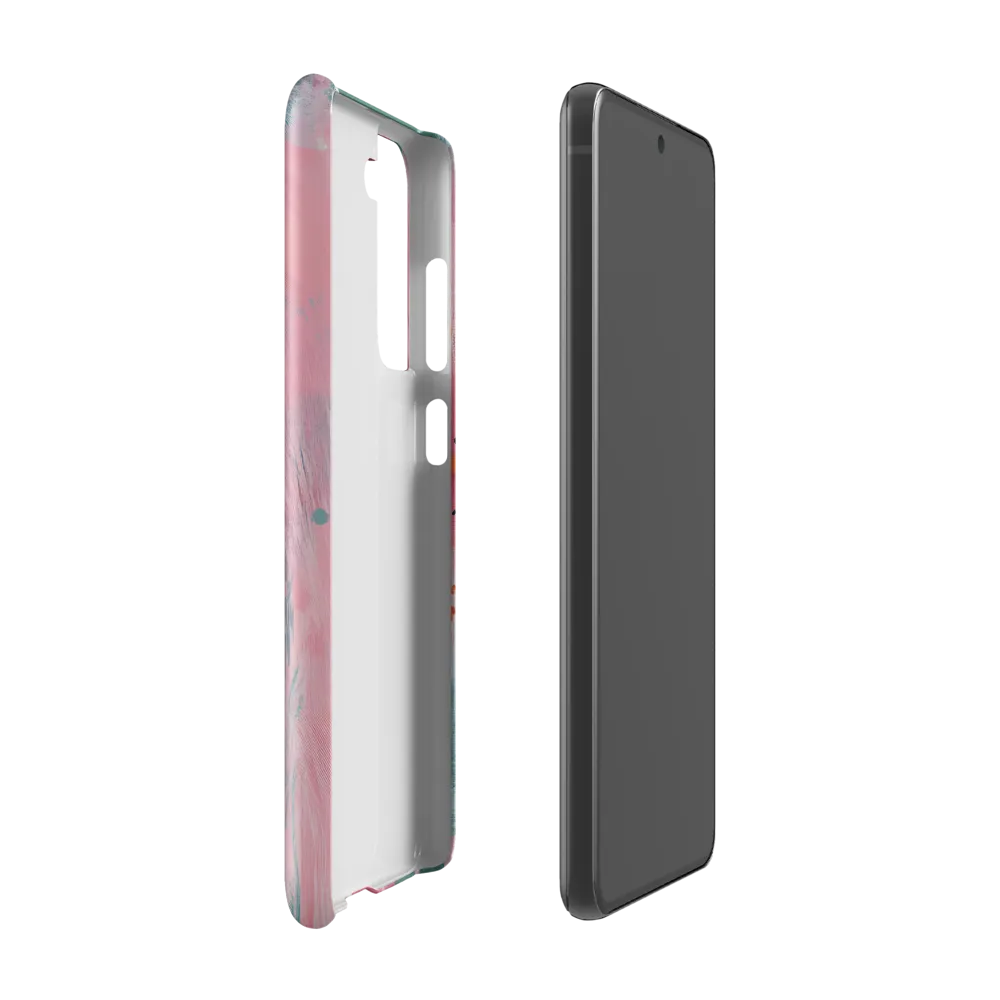 Dreamy Serenity: A Contemporary Portrait | Phone Case |  S21 FE | Snap Case | Matte