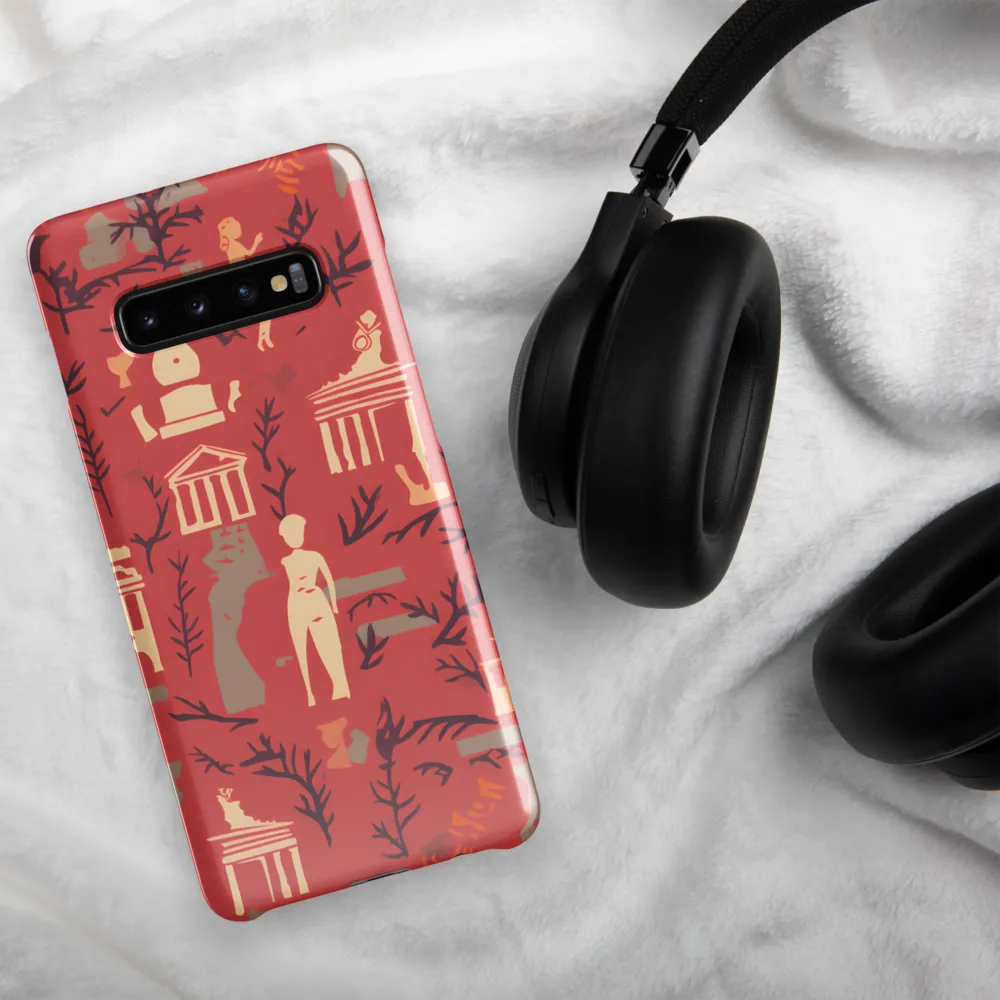 Harmony of Figures and Architecture | Phone Case |  S10 Plus | Snap Case | Glossy