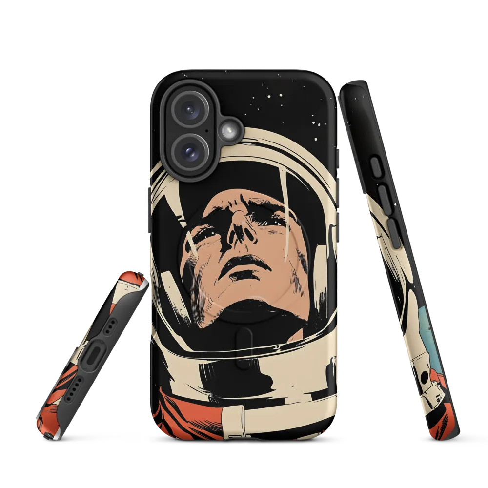 Gaze of the Astronaut | Phone Case |  16 | MagSafe® Tough Case | Matte