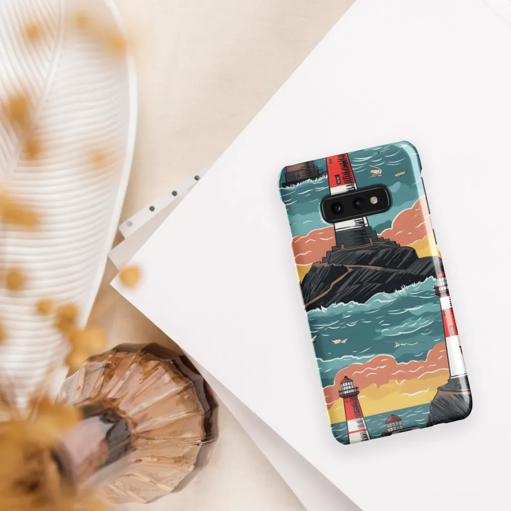 Lighthouses in a Whimsical Ocean
