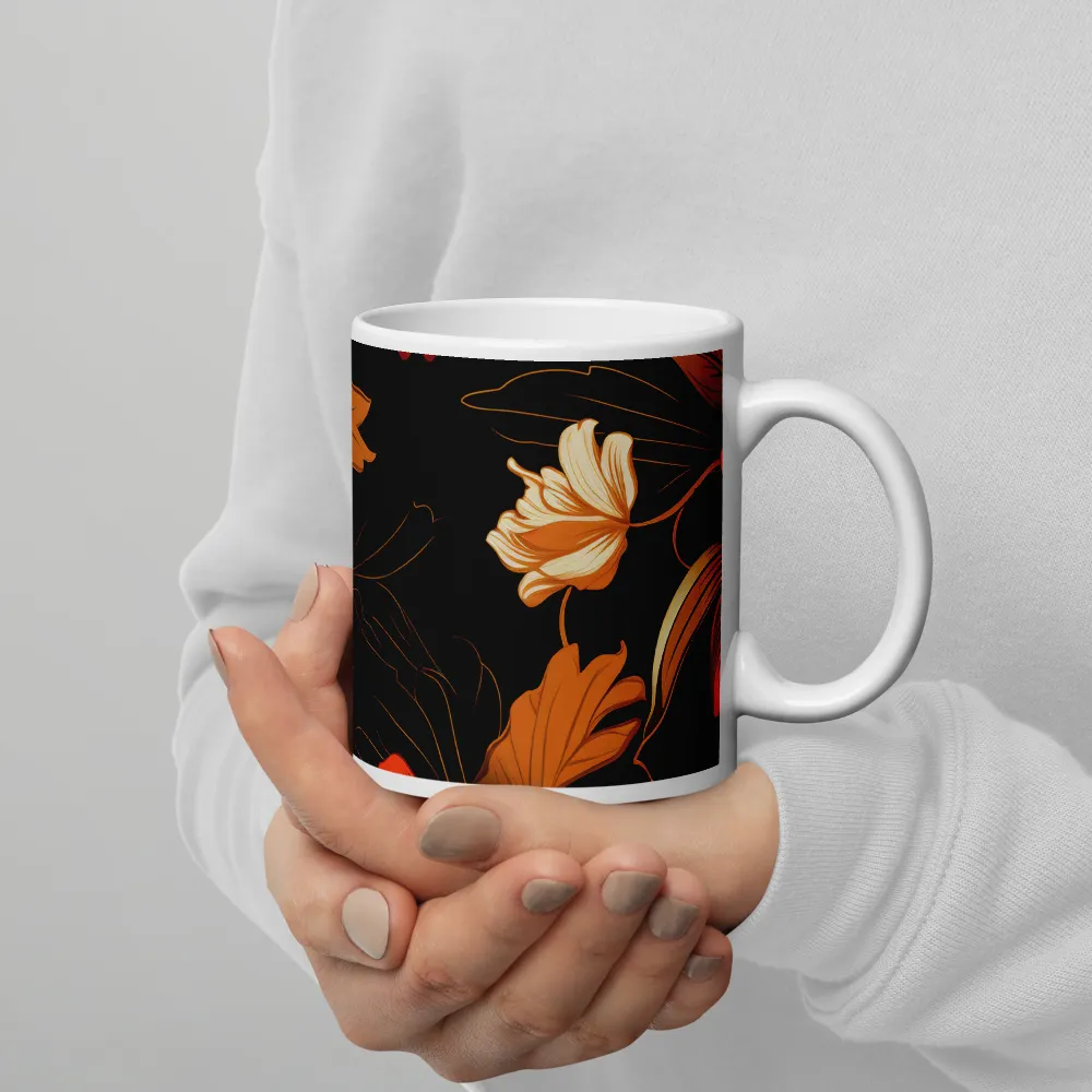 Elegance in Bloom | Mugs | Multiple Sizes & Colors