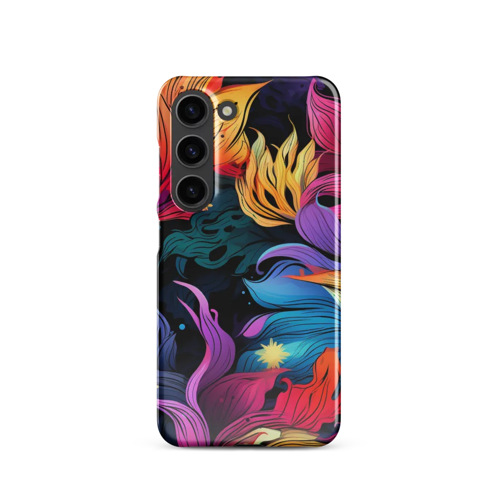 Floral Symphony | Phone Case |  S23 | Snap Case | Glossy