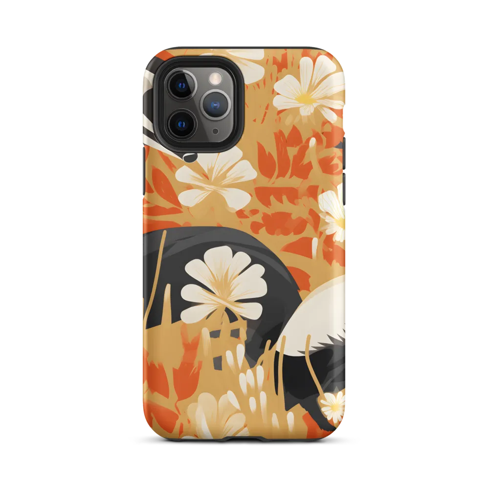 Whimsical Badgers in Bloom