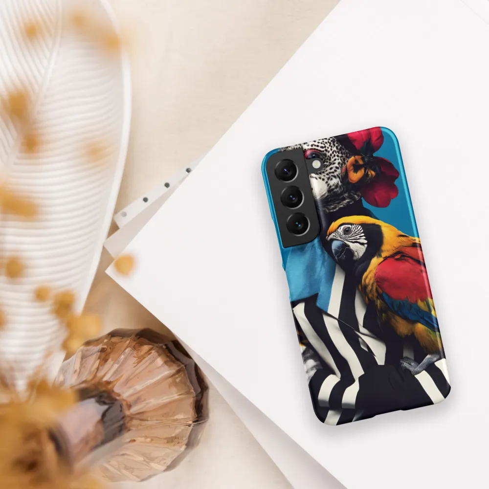 Vibrant Fusion of Flora and Fauna
