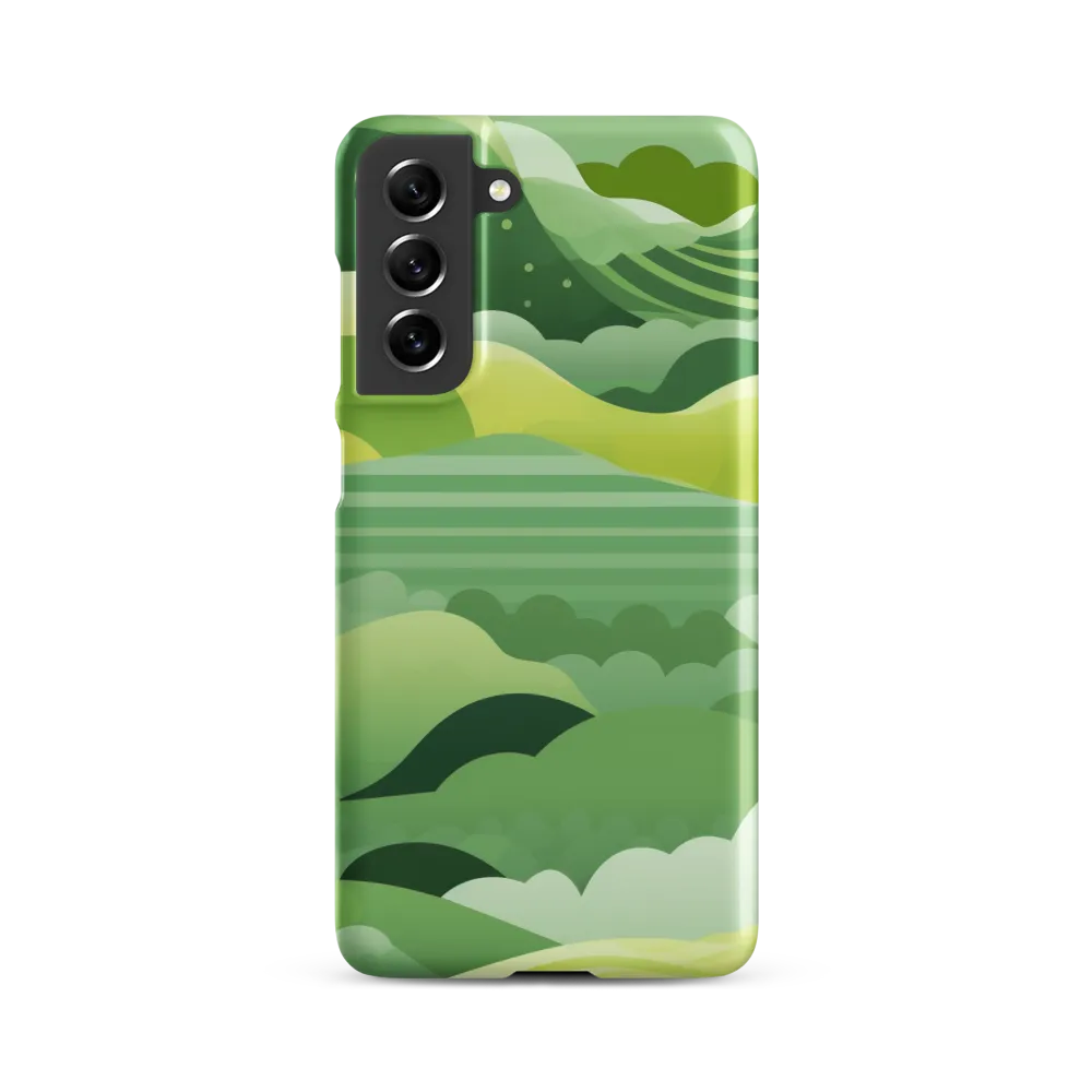 Tranquility in Green Waves