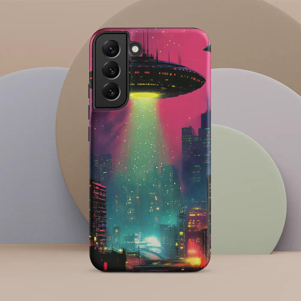 Encounter Above Neon Heights | Phone Case |  S22 Plus | Tough Case | Matte