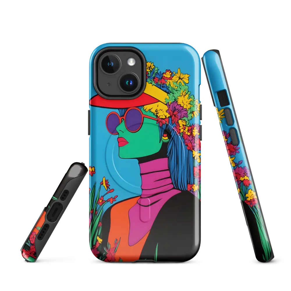 Botanical Elegance | Phone Case |  14 | MagSafe® Tough Case | Glossy