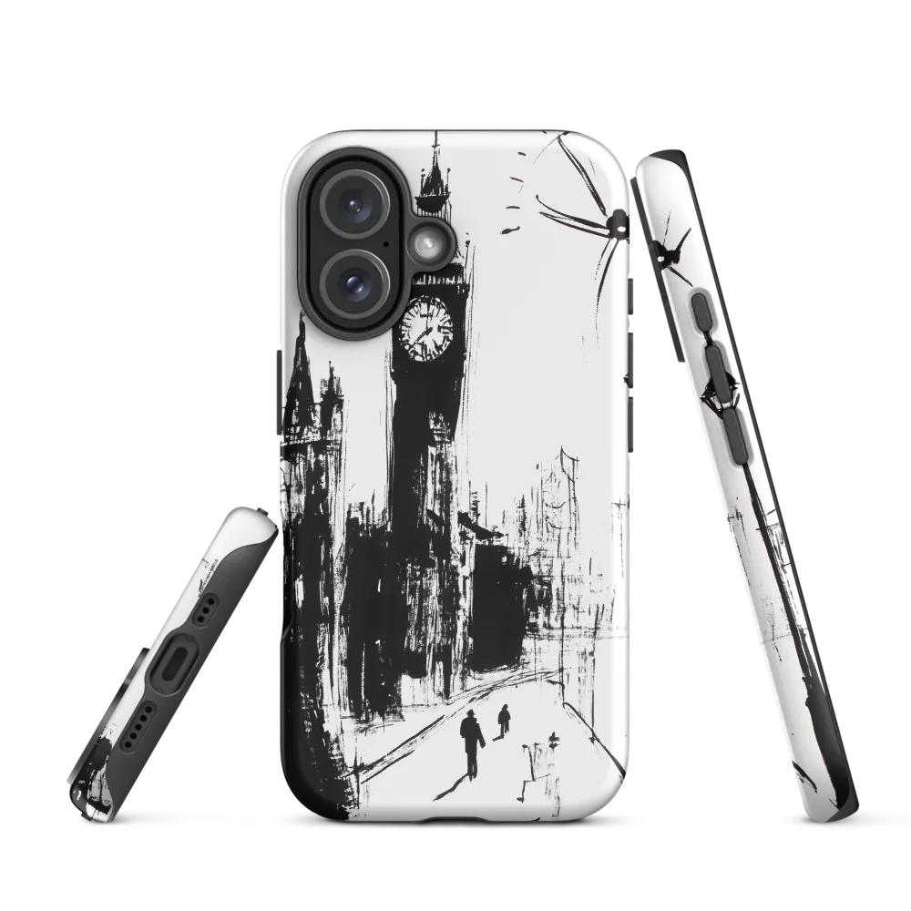 Clock Tower in Motion | Phone Case