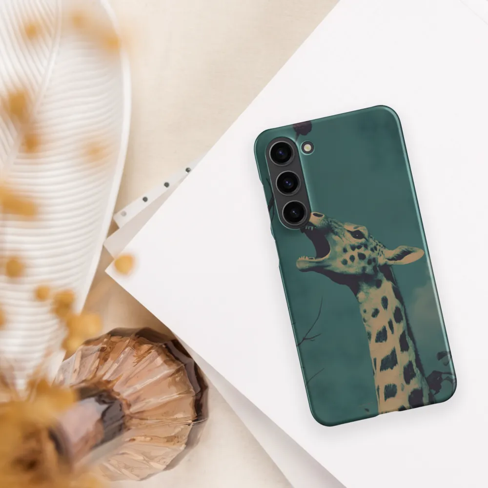 Whispers of the Tall: A Surreal Giraffe Encounter
