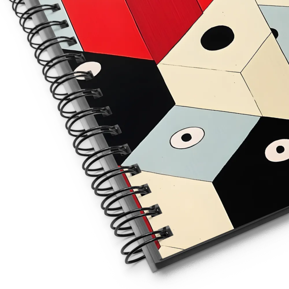 Dynamic Cubism | Spiral Notebook