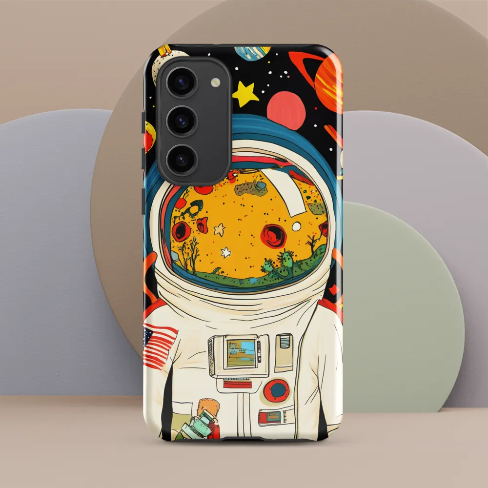 Cosmic Curiosity: Journey Within the Helmet